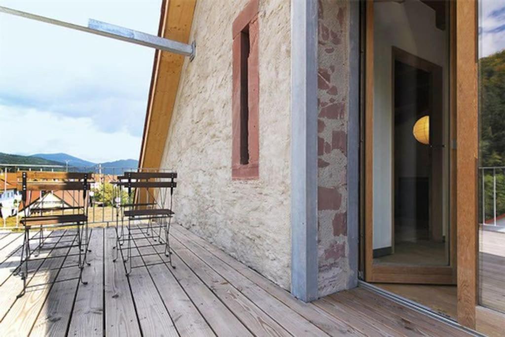 Ferienwohnung Alte Scheune Schopfheim Exterior foto